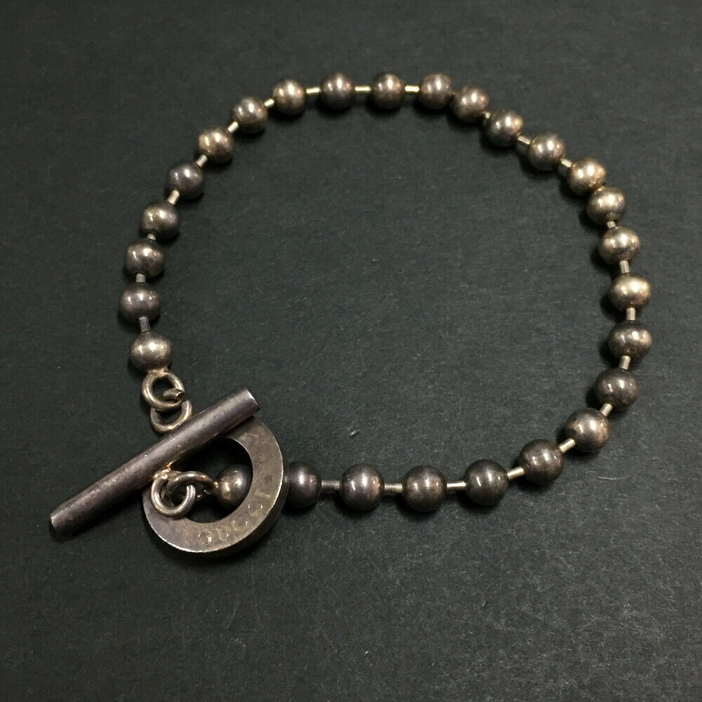 Gucci Silver Ball Chain Bracelet #65297G76